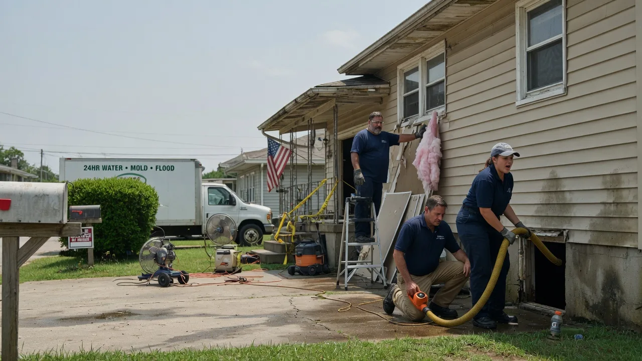 Water Damage Repair in Waurika, OK near me